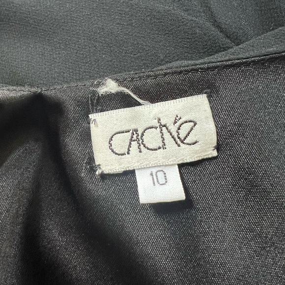 100% Silk Slip - Beaded Floral Gown - Dark Fairy Floral Whimsical - Picture 7 of 8